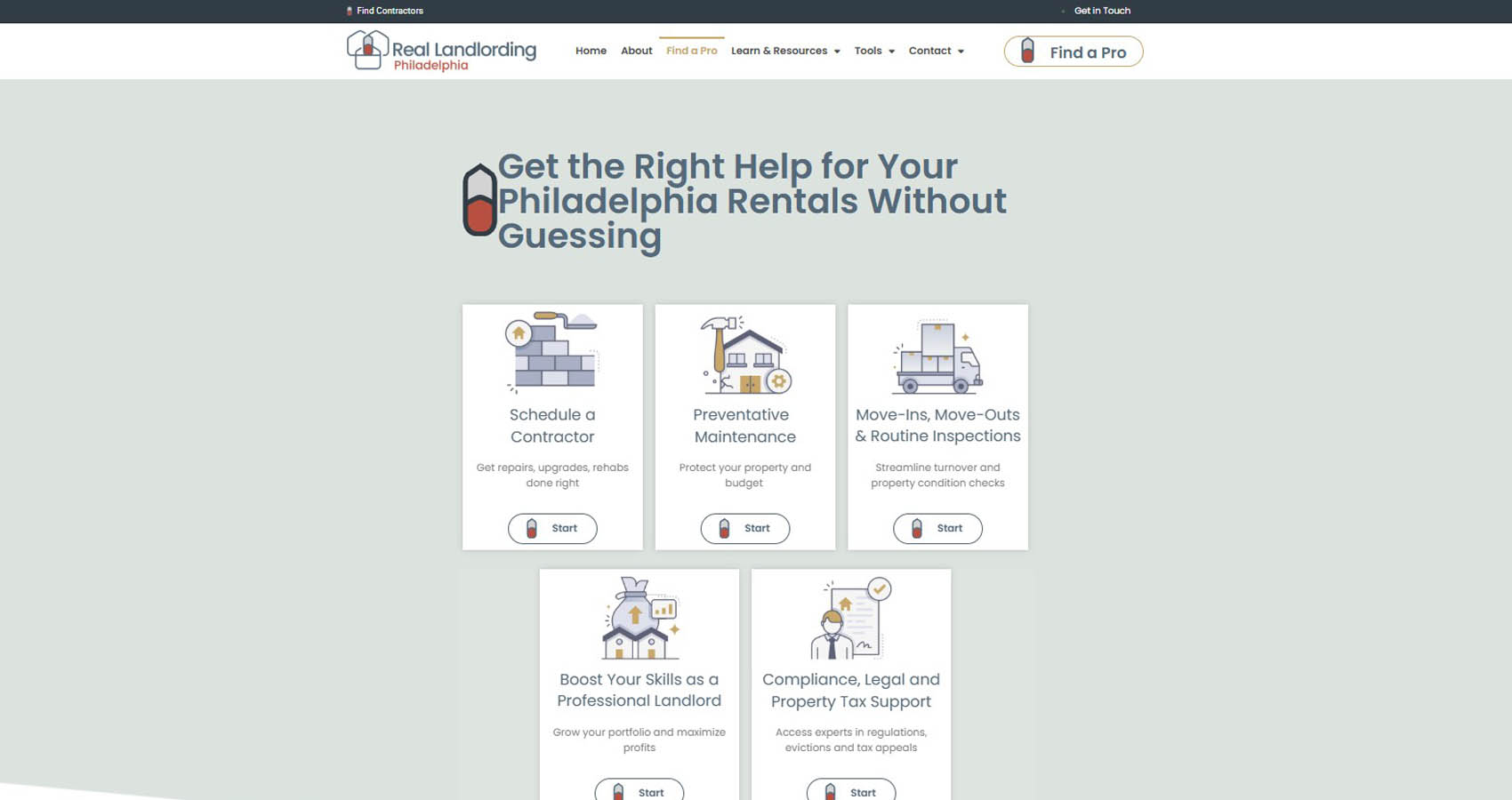 עמוד prolink real-landlording